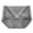 Gray, variant on CHUMUD Cotton Underwear for Women High Waisted Full Coverage Briefs Solid Soft Strech Breathable Floral Panties