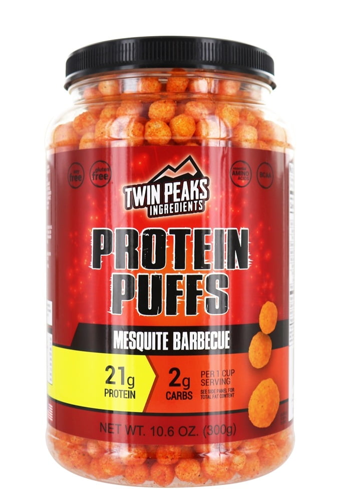 Twin Peaks Low Carb, Allergy Friendly Protein Puffs, Mesquite Barbecue