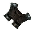 thumbnail image 1 of Guantes Qarigey para parejas 3 piezas manoplas extragruesos a prueba de clima frío negro, 1 of 6