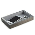 thumbnail image 2 of Bey-Berk International BB703BRL Lacquered Burl Wood Open Face Valet Tray - Brown, 2 of 2