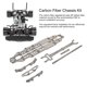 thumbnail image 4 of Kit de Chasis de Fibra de Carbono Fuerte Rigidez Kit de Chasis de Coche RC 1/10 Mejora el Rendimiento Operativo Peso Ligero Alta Flexibilidad para Coche de Control Remoto 1:10 ANGGREK  Otros, 4 of 8