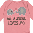 thumbnail image 4 of Inktastic My Grandad Loves Me Boys or Girls Long Sleeve Baby Bodysuit, 4 of 5