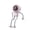 Pink, variant on Portable Robot Fan Man with Remote - 3000mah USB Rechargeable Small Desk Fan with 199 Speeds, Flexible Handheld Personal Fan for Traveling, Office, Outdoor & Bedside Decor, Cool Tech Gadget
