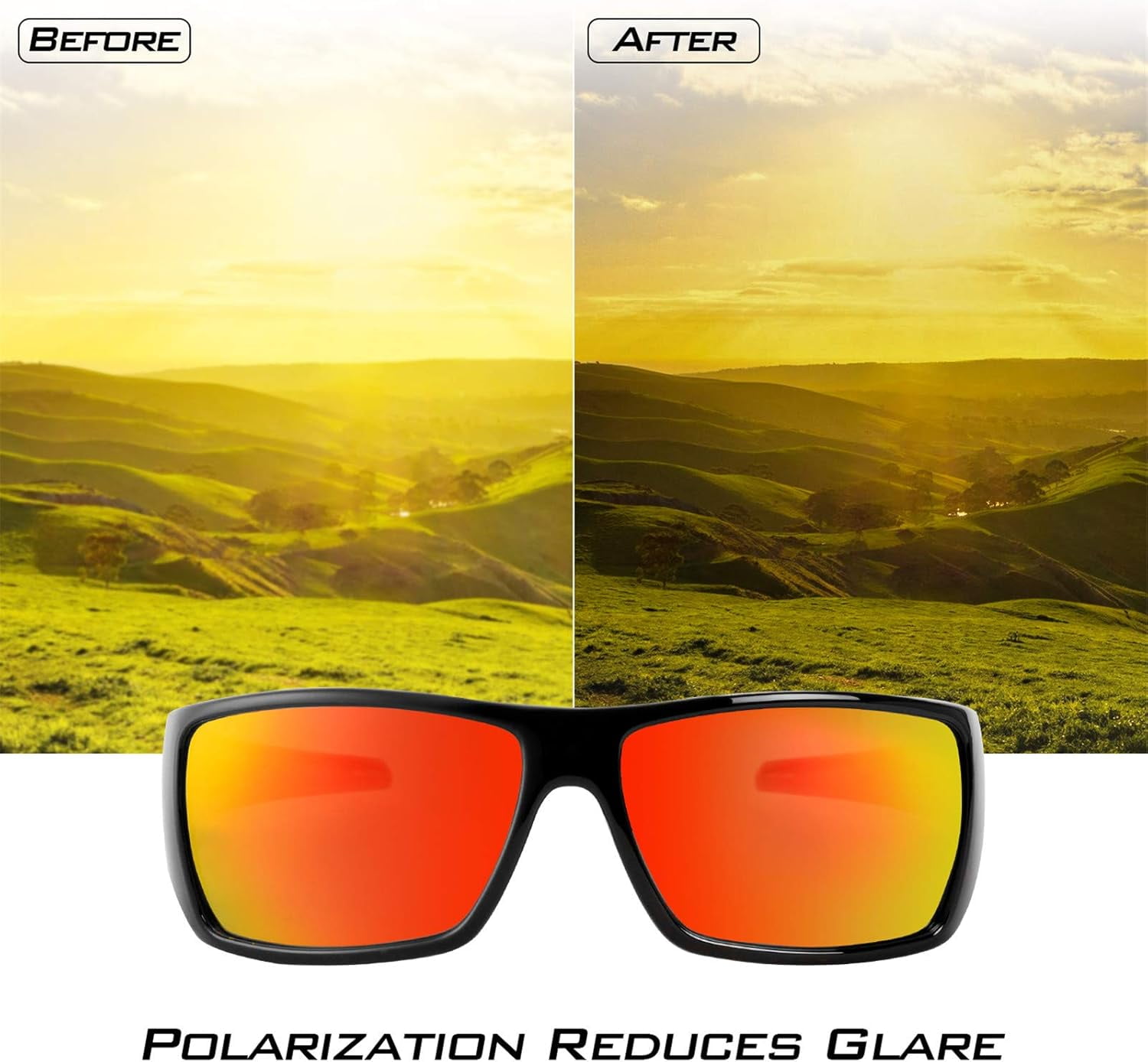 KastKing Iditarod Polarized Sport Sunglasses for Men & Women
