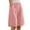 Pink, variant on Summer Pants for Women Summer Shorts Shorts For Women Linen Wide Leg Knee Length Casual Loose Fit Comfy Shiny Leggings Woven Pants Metallic Casual Fashion Trendy Work Clothes Sketches Pink XL