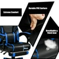 thumbnail image 6 of Goplus Massage Gaming Chair Reclining Racing Computer Office Chair with Footrest Blue, 6 of 10
