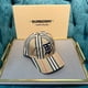 thumbnail image 3 of Burberry Gorra Universal Moda Color A Juego Cuadros Hombres Mujeres De Béisbol, 3 of 3