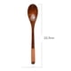 thumbnail image 2 of Cuchara japonesa de madera de 9 pulgadas, 16 Uds., Compatible con juego de tenedor, vajilla de cocina, cubiertos de madera Natural, cena de madera Cu, 2 of 5