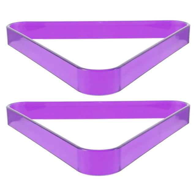 2pcs Games Billiard Ball Holder Pool Table Ball Rack Triangle Billiard Organizer for Club