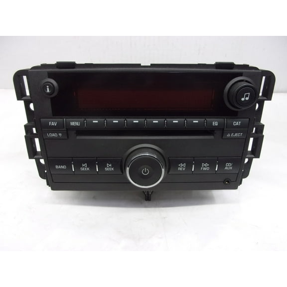 Pre-Owned 2007-2008 Pontiac Torrent Radio Receiver CD Player ID 22736965 OEM - Verify Specific Vehicle Fitment In Description - (Good)