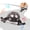 Black, variant on Rechargeable Interactive Dog Toy Motion Activated Vibrating Bouncing Jump Ball Bit Resistant Squeaky Wiggle Plush Toy