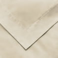 thumbnail image 4 of 650 Thread Count 100% Egyptian Cotton Solid Duvet Cover & Pillow Shams, 3-Piece Duvet Cover Set by Blue Nile Mills – King/California, Ivory, 4 of 7