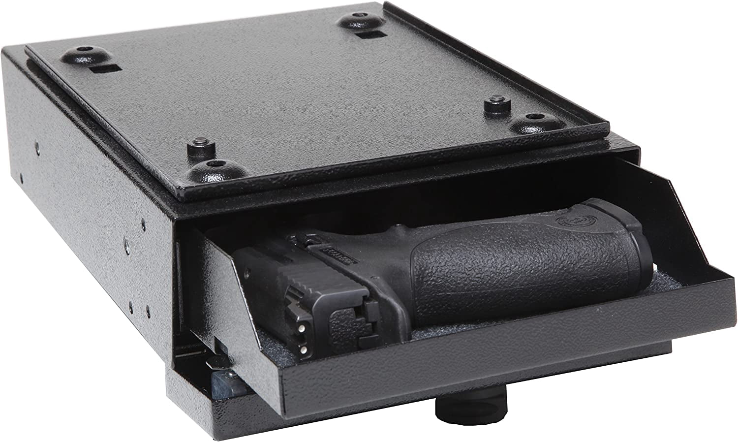 V-line Keyless Security Box with Quick Release Mounting Bracket, 2597-S BLK