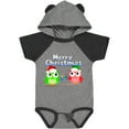 thumbnail image 3 of Inktastic Merry Christmas Owls Boys or Girls Baby Bodysuit, 3 of 5