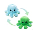 thumbnail image 1 of Plush Octopus Reversible Cute Flip Soft Toy Gift Happy Sad Pink Blue D, 1 of 1