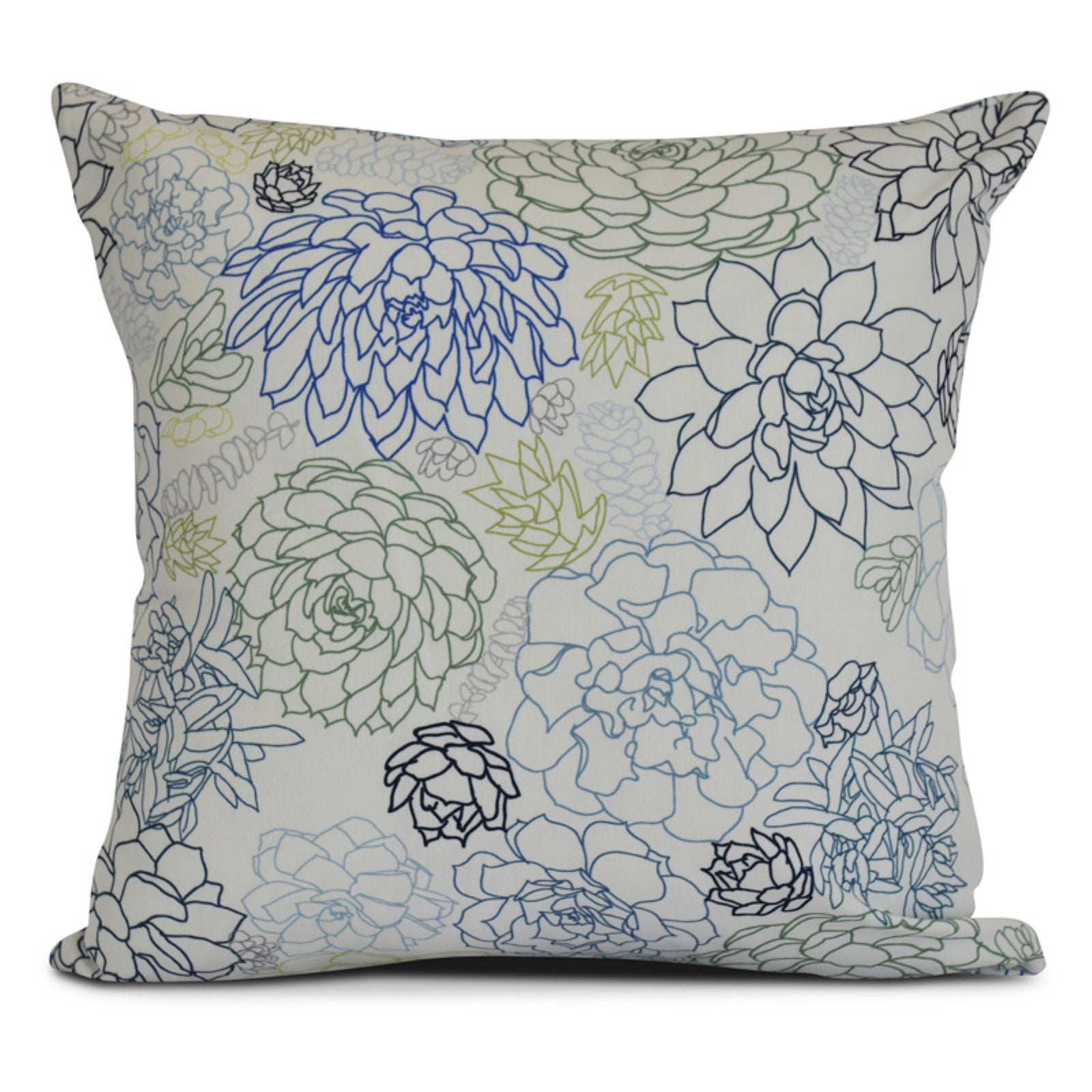 Simply Daisy, Diamond Jill, Geometric Print Indoor/Outdoor Pillow