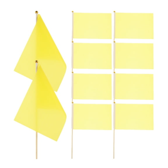 25pcs  Small Solid Color Flags Celebration Waving Flags Parade Colored Small Flags Party Flags Decors