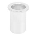 thumbnail image 4 of Pull Riveting Nuts, 100 Pcs Aluminum Galvanized Flat Head Threaded Insert Nut Vertical Hardware Accessories, 4 of 8
