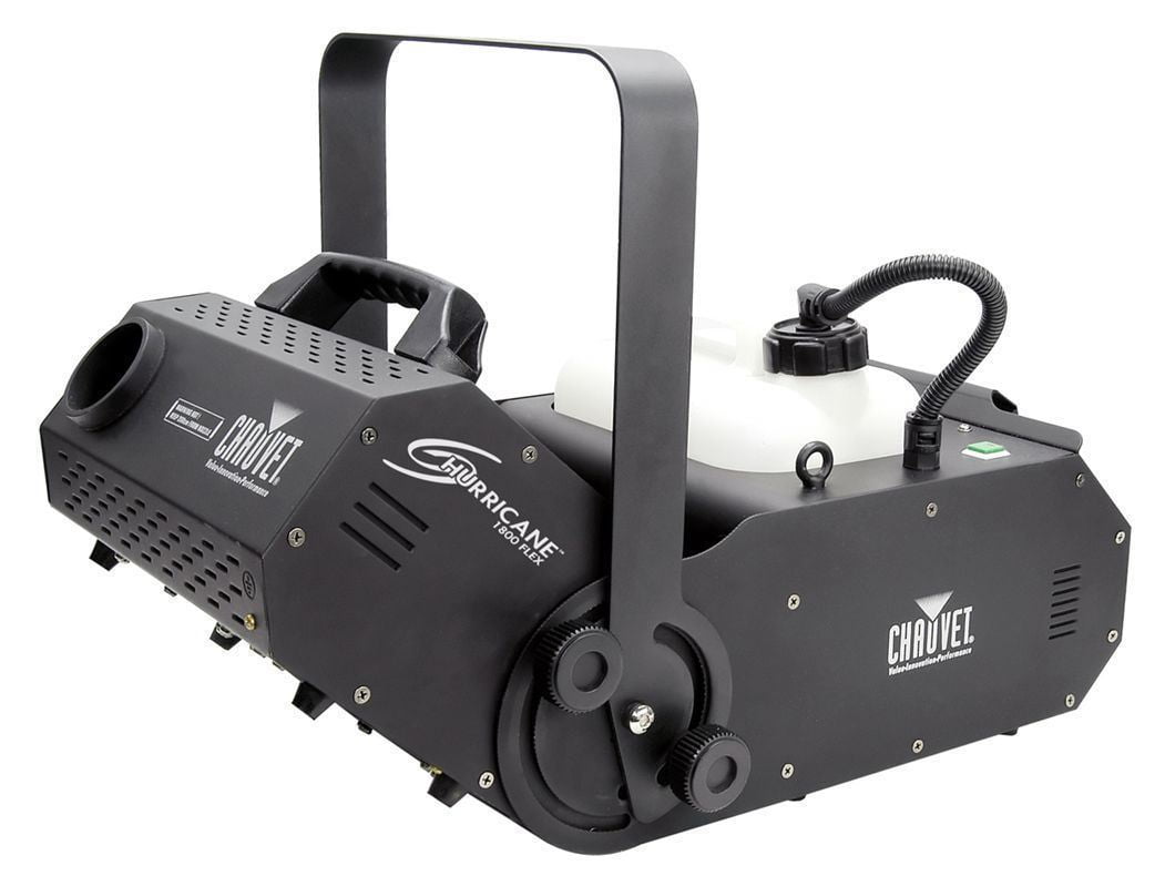 Chauvet HURRICANE H-1800 FLEX Fog / Smoke Machine H1800+2) Gallons of Fog Juice