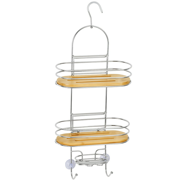 Bamodi 7 X 7 Shelf Stainless Steel Hanging Shower Caddy With
