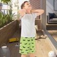 thumbnail image 5 of Bat Pattern Athletic Shorts Breathable with Comfort Fit Drawstring Casual Sweatshorts Small, 5 of 9