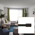 thumbnail image 4 of Versailles - Lexington Ringlets Curtain Rod Set, Adjustable Length from 86" to 144", Black, 4 of 6