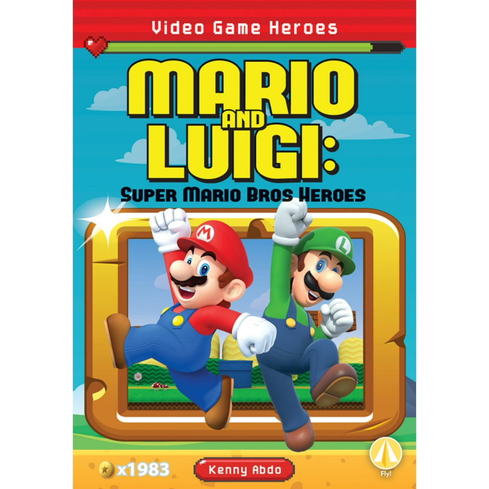 Video Game Heroes Mario and Luigi Super Mario Bros Heroes (Hardcover