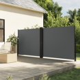 thumbnail image 1 of vidaXL Auvent Latéral Rétractable Anthracite 180x1000 cm, 1 of 5