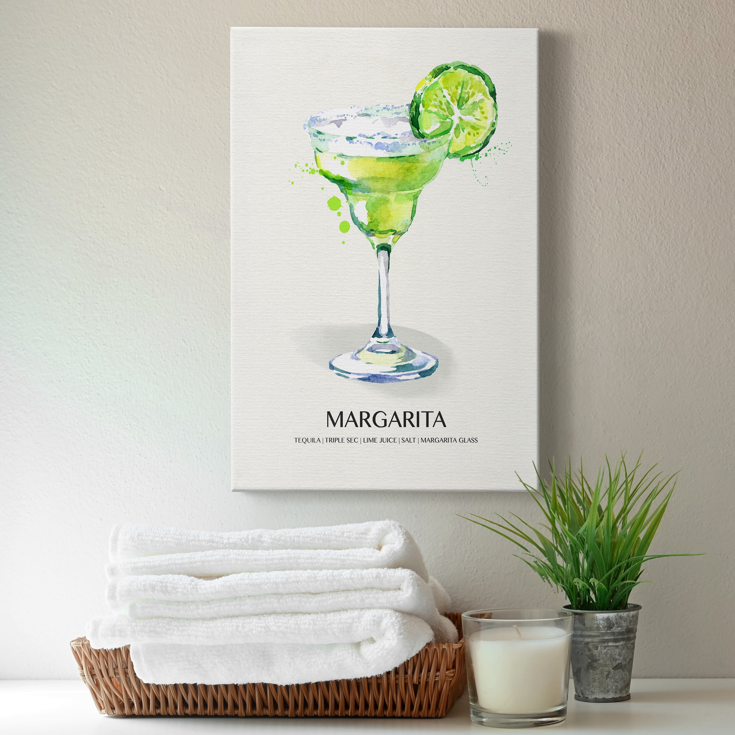 Margarita Premium Gallery Wrapped Canvas - Ready to Hang - 18 x 27