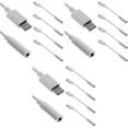 thumbnail image 1 of wonima11 12 PCS Type-C to 3.5mm Earphone Converter,Audio Headphone Adapter Audio Cable Dongle for Phone Computer Headphone Accessories, 1 of 1