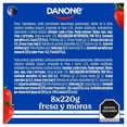 thumbnail image 2 of Yoghurt bebible Danone fresa y fresa moras 8 pzas de 220 g c/u, 2 of 4