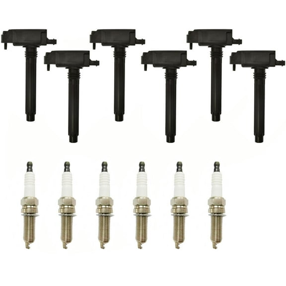 6 Direct Ignition Coils & Spark Plugs For 2016-2020 Jeep Grand Cherokee 3.6L