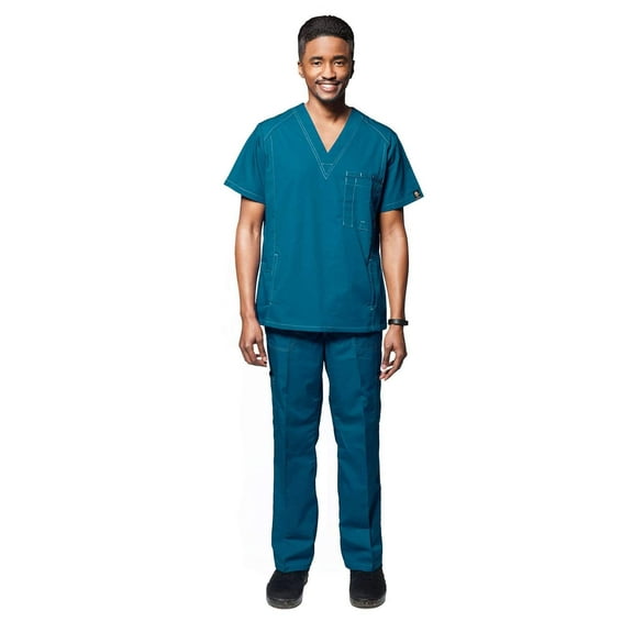 Men's Multi Pocket Utility Medical Scrubs - Style 102AV