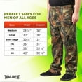 thumbnail image 6 of TrailCrest by Treel Men's Open Bottom Cotton Blend Camouflage Sweatpants, Medium, 6 of 8