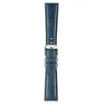 thumbnail image 2 of Morellato Soccer Genuine Water Resistant Leather Watch Strap - Blue Marine - 24mm - Chrome-plated Stainless Steel Buckle - SPORT Collection, 2 of 10