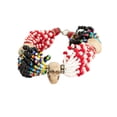 thumbnail image 4 of Pulsera (ilde) De 18 Hilos, Santeria (Shango con calavera), 4 of 5