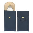 thumbnail image 1 of Uxcell 2 Pcs Bolsa de Reloj de Cuero, Estuche de Viaje Portátil de 5.1 x 2.8 Pulgadas para Hombres y Mujeres, 1 of 6