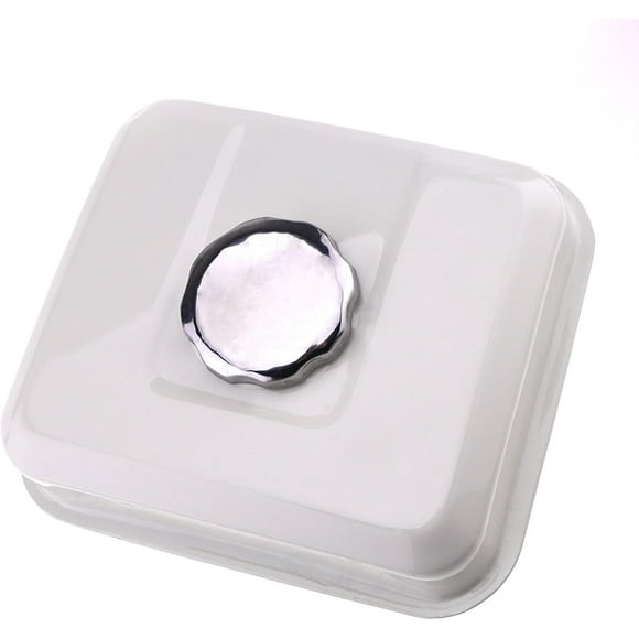 Moteur Gaz de Réservoir de Carburant avec Filtre à Essence Petcock Blanc pour Honda GX160 5.5HP GX200