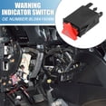 thumbnail image 2 of Unique Bargains Warning Indicator Switch No.8L0941509M Warning Light Button Hazard Flasher Switch for Audi A3 1996-2003, 2 of 6