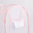 thumbnail image 2 of Collapsible laundry basket (pink), 2 of 5