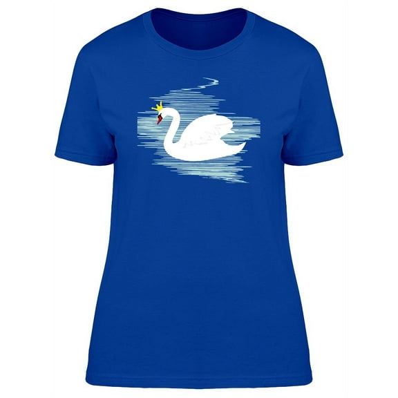 Queen Swan Doodle Tee Women's -Image by Shutterstock