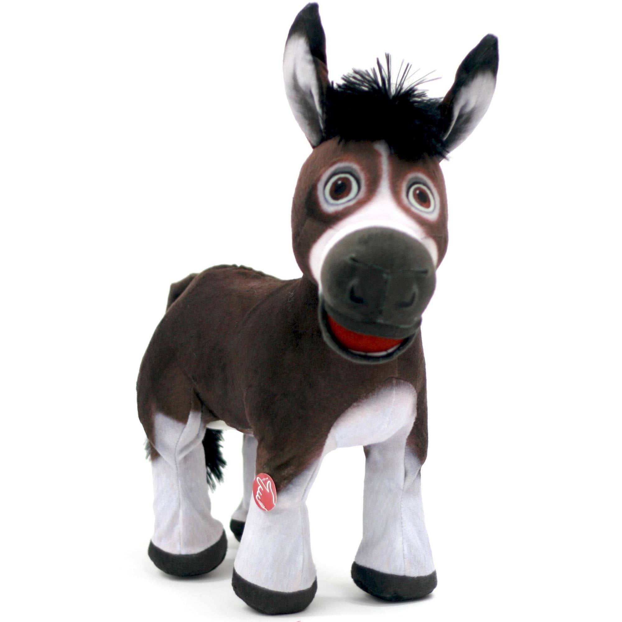 The Star Movie Toys, 10-inch Bo the Donkey Animated Plush Toy 