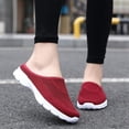 thumbnail image 2 of Walking Mules Slip on Sandals for Women Men Summer Unisex Breathable Mesh Backless Driving Sneakers, 2 of 6