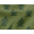 thumbnail image 4 of oneOone Viscose Jersey Fabric Leaves & Tree Block Print Sewing Fabric BTY 60 Inch Wide, 4 of 5