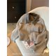 thumbnail image 2 of French Vintage Knitted Pullover Women Classical Oversized Sweater Turn-Down Collar Long Sleeve Cardigan Korean Y2K Streetwear, 2 of 4