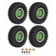 thumbnail image 1 of Neumáticos de goma RC, neumáticos de ruedas de goma RC de 4 piezas de 55 mm para ruedas y neumáticos de coches Scx RC Uso conveniente, 1 of 9