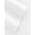 thumbnail image 6 of Comfort Canopy - 4 Piece Light Gray Small Polka Dot Bed Sheets for Full Size Bedding, 6 of 11