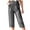 Gray, variant on Quinlirra Womens Pants Under $10 Women's Casual Fashion Elastic-waisted Solid Color Pants Loose Casual Pants