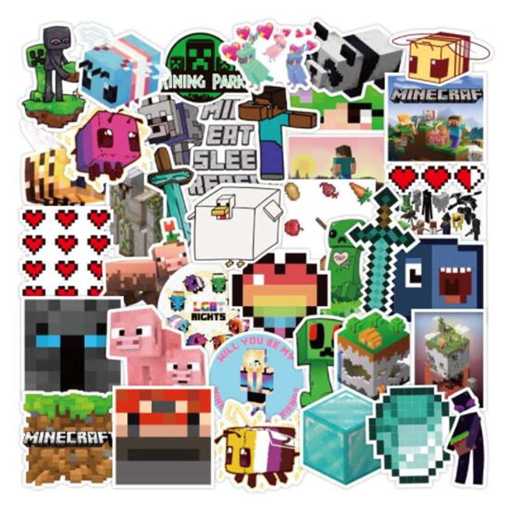 18 Stück Panini Minecraft Sammelkarte