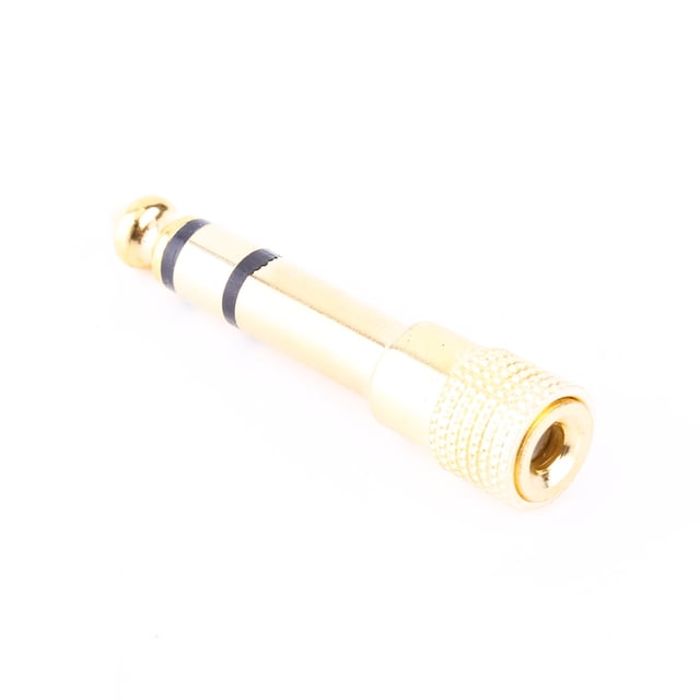 3.5mm To 6.5mm Plug Headphone Adapter, Firm Connection Easy Unplugging Female To Male Headphone Adapter For Smartphones